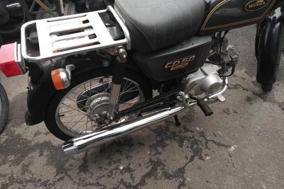 Honda C50 NT Japans, groen, 1586 km