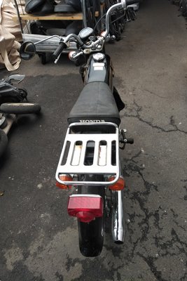 Honda C50 NT Japans, groen, 1586 km