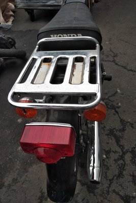 Honda C50 NT Japans, groen, 1586 km