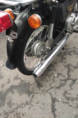 Honda C50 NT Japans, groen, 1586 km