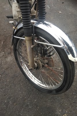 VERWACHT! Honda CB90, Japans, 10349 km