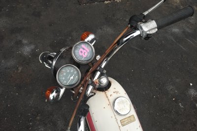 VERWACHT! Honda CB90, Japans, 10349 km