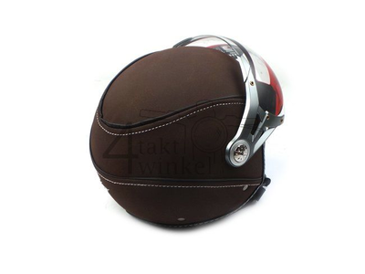 Helmet MT, Le Mans Soul Retro, leather brown, Sizes XS to XXL
