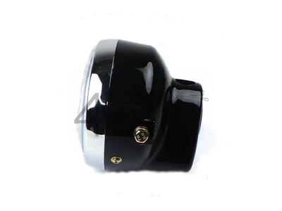Headlight complete, universal, 15cm