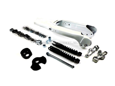 Front fork complete, C50, C70, C90, Streetcub, extra wide, Kepspeed