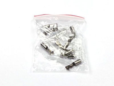 Connector Japanese bullet female + sleeve, per 10 pieces