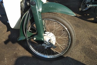 Coming soon! Honda C50 NT Japanese, green, 6717 km