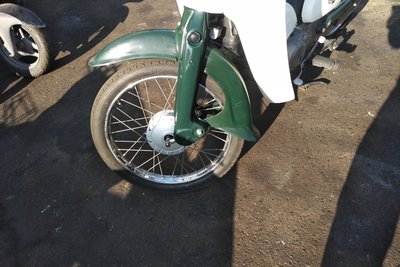 Coming soon! Honda C50 NT Japanese, green, 6717 km