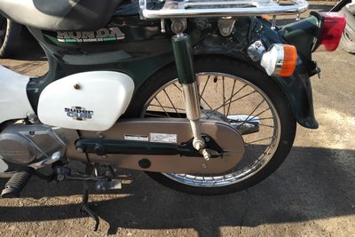 Coming soon! Honda C50 NT Japanese, green, 6717 km