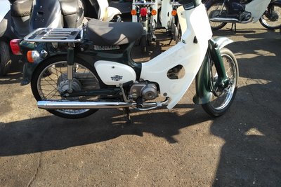 Coming soon! Honda C50 NT Japanese, green, 6717 km
