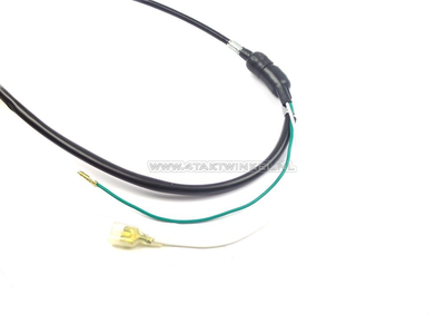 Brake cable 100cm Dax OT with switch black, aftermarket