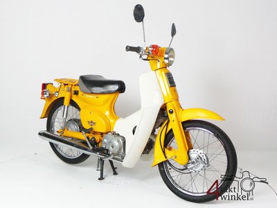 SOLD ! Honda C50 NT Japanese, yellow, 13775km