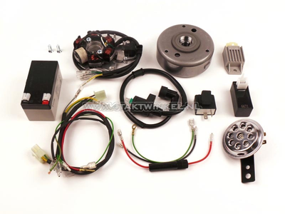 CDI ignition conversion kit & 12 volt electricity CB50, CY50