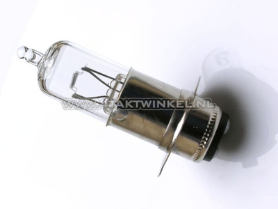 Bulb headlight P15d, dual, 12 volts, 25-25 watts, e.g. SS50 socket, halogen