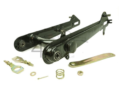 Swingarm C50, low model, black, without supports, aftermarket