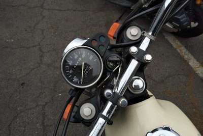 SOLD! Honda FTR223, Cream, 14949km