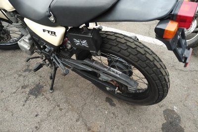 SOLD! Honda FTR223, Cream, 14949km