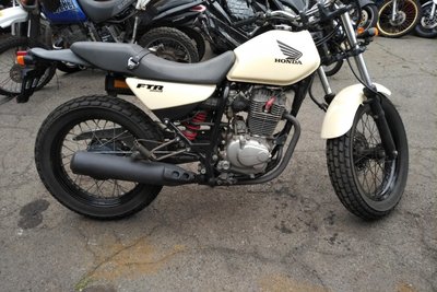 SOLD! Honda FTR223, Cream, 14949km