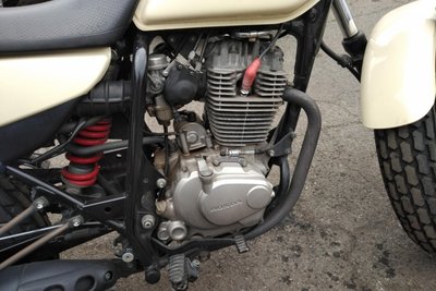 SOLD! Honda FTR223, Cream, 14949km
