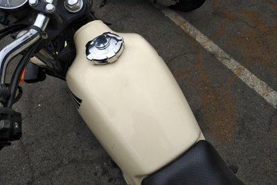 SOLD! Honda FTR223, Cream, 14949km