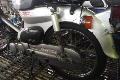 Honda C50 NT, 5079km, with papers