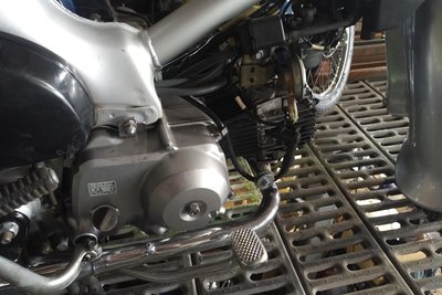 Honda C50 NT, 5079km, with papers