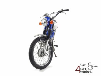 Honda CL50, Scrambler, blue, 8163km, with papers