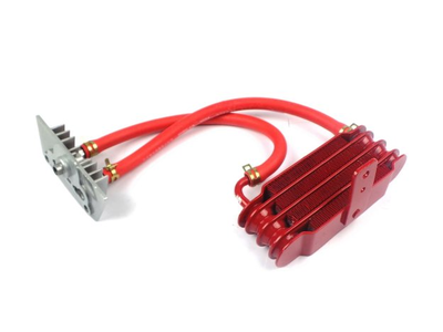 Oil cooler set, small, red