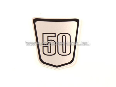 Sticker Dax emblem under seat, Skyteam, 50