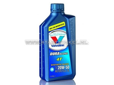 Oil Valvoline 20w-50 semi-synthetic, 4-stroke, 1 liter