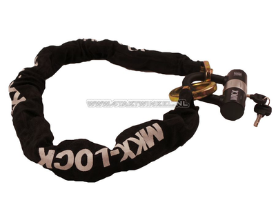 Chain lock, MKX, 120cm, with ring ART 4