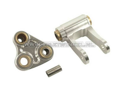 Swingarm Ape, shockabsorber mounting kit, aluminum