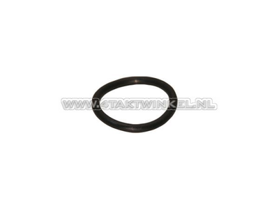 Oil dipstick rubber O-ring, C50, C310, C320, original Honda