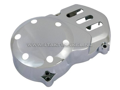 Ignition cover CDI universal, chrome, type 1