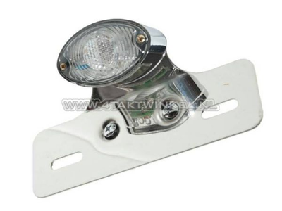 Taillight cateye single, small, blank LED