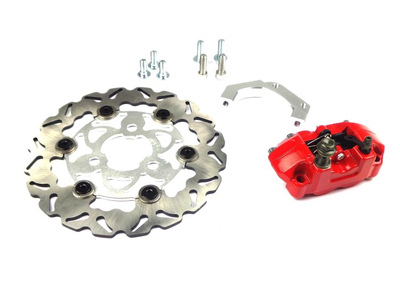 Brake disc & caliper conversion kit, replica Dax