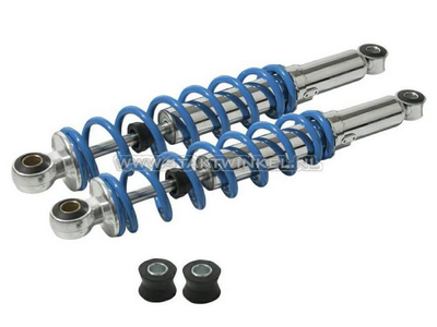 Shock absorber set 330mm coarse spiral, blue