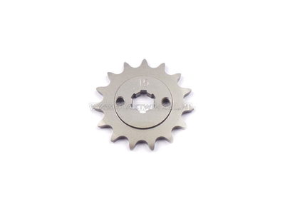 Front sprocket, 415 chain, 17mm shaft, 15, C310, PC50, PS50