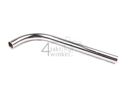 Exhaust front pipe C310A, C320A, chrome