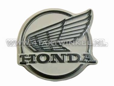 Legshield emblem C50 NT, old style, original Honda