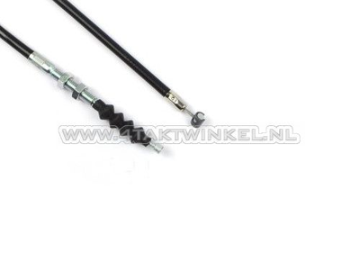 Clutch cable, CB50, CY50, 92cm, black, aftermarket