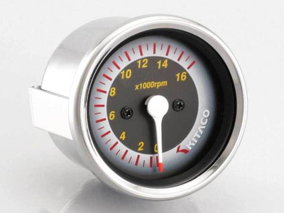 Tachometer Kitaco 60mm, dark, Mechanical