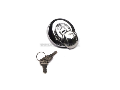 Fuel cap SS50, CB50, CY50 with lock, aftermarket
