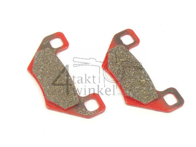 Brake pads Dax, with rear disc brake