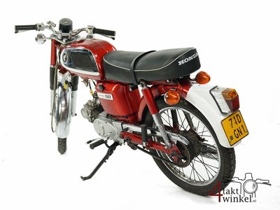RESERVED ! Honda CD50h, red, with papers