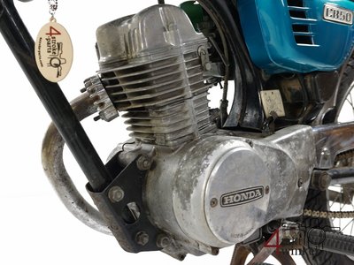 Honda CB50 K1, Blue, 8072km, with papers