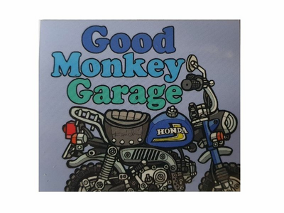 Good Monkey Garage Sticker # 2