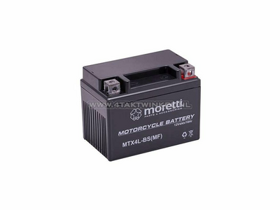 Battery 12 volt 4 ampere gel / AGM, MTX4L-BS
