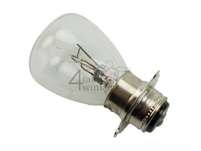 Bulb headlight P15d, dual, 12 volts, 25-25 watts, e.g. SS50 socket