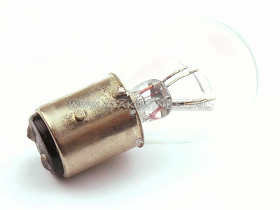 Rear bulb duplo BAY15D, 6 volt, 10-3 watt, Stanley